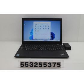 ノートパソコン Lenovo ThinkPad L580 Core i5 8250U 1.6GHz/8GB/256GB(SSD)/15.6W/FWXGA(1366x768)/Win11 カメラ不良あり