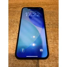 【中古正常品】iPhone12 64GB ブラック SIMフリー レンズキズ特価品 MGHN3J/A A227