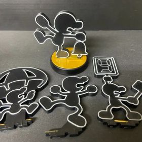 中古 amiibo（アミーボ） Mr.ゲーム＆ウォッチ スマブラ