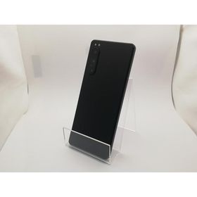 【中古】SONY au 【SIMフリー】 Xperia 5 IV 8GB 128GB SOG09 ブラック【秋葉3号】保証期間１ヶ月【ランクB】