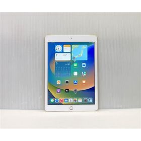 中古 Apple iPad 第5世代 Wi-Fi + Cellular 32GB ゴールド MPG42J/A SIMフリー /難あり品