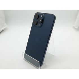【中古】Apple 海外版 【SIMフリー】 iPhone 15 Pro Max 1TB ブルーチタニウム【柏】保証期間１ヶ月【ランクC】