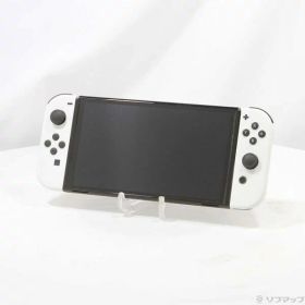 【中古】Nintendo(任天堂) Nintendo Switch 有機ELモデル Joy-Con(L)／(R) ホワイト 【276-ud】