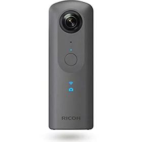 【中古-非常に良い】 RICOH リコー THETA V メタリックグレー 360度カメラ 手ブレ補正機能 4K動画 360度空間音声 Android OSで機能拡張に対応 リコーシータ