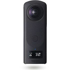 【中古】 RICOH THETA Z1 ブラック 360度カメラ 1.0型裏面照射型CMOSセンサー搭載 23MP高解像静止画 手ブレ補正機能搭載 4K動画 360度空間音声 RAW現像対応 高速無線転送 リコーシータ独自の高精度なスティッチング技術 THETAシリーズのフラッグシップモデル ビジネ