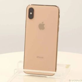 〔中古品〕 iPhoneXS 64GB ゴールド MTAY2J／A SIMフリー【258】