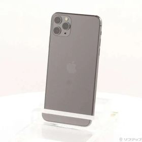 〔中古品〕 iPhone11 Pro Max 64GB スペースグレイ MWHD2J／A SIMフリー【349】