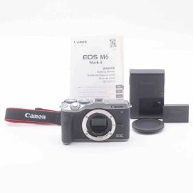 超美品★ Canon ミラーレス一眼カメラ EOS M6 Mark II ボディー ブラック #255