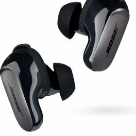 Bose QuietComfort Ultra Earbuds 完全ワイヤレス ノイズキャンセリングイヤホン 空間オーディオ Bluetooth接続 マイク付 最大6時間再生 急速充電 ブラック