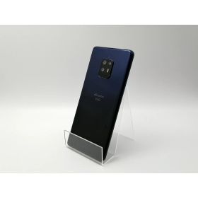 【中古】Fujitsu docomo 【SIMロック解除済み】 arrows 5G ネイビーブラック 8GB 128GB F-51A【DS秋葉】保証期間1ヶ月【ランクC】