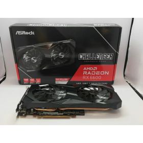 【中古】ASRock Radeon RX 6600 Challenger D 8GB （RX6600 CLD 8G）RX6600/8GB(GDDR6)【立川フロム中武】保証期間1週間