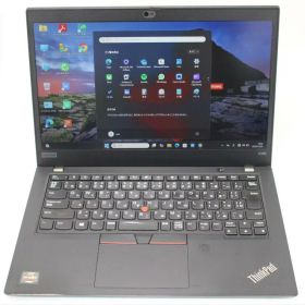 中古 フルHD 13.3インチ Lenovo ThinkPad X395 Windows11 高性能 AMD Ryzen 5-Pro 3500u 8GB 爆速NVMe式256GB-SSD カメラ LTE 無線 Office付き Win11【中古ノートパソコン 中古パソコン 中古PC】送料無料 あす楽対応 即日発送（Windows10も対応可能 Win10）