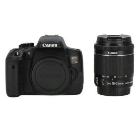 中古 デジタル一眼レフカメラCANON キャノンEOS KissX8i レンズキット 051022004122コンディションランク【A】（商品 No.78-0）