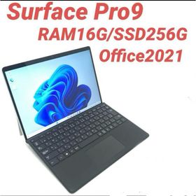 サーフェス(Surface)の【準新品】Surface Pro9 i7 16G/256G Office(ノートPC)