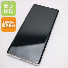 美品 SCV37 Galaxy Note8 ゴールド スマホ 即日発送 スマホ 白ロム au SAMSUNG 土日祝発送OK 07000