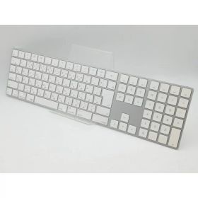 【中古】Apple Magic Keyboard（2017/テンキー付き/A1843） - 日本語（JIS） シルバー MQ052J/A【中野】保証期間1週間