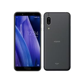 Bランク AQUOS sense3 SHV45 ブラック au版SIMフリー