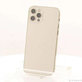 〔中古品〕 iPhone12 Pro 256GB ゴールド MGMC3J／A SIMフリー【348】