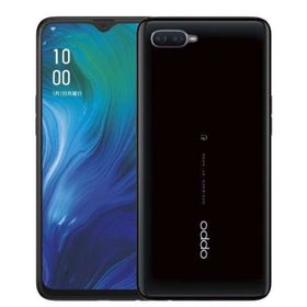 オッポ(OPPO)のOPPO RenoA 64GB ブラック SIMフリー 本体 スマホ 【送料無料】 renoa64bk7mtm(スマートフォン本体)