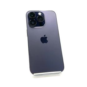 iPhone 14 Pro 128GB ディープパープル SIMフリー 白ロム 動作確認済 85%【全額返金保証】【最速発送】