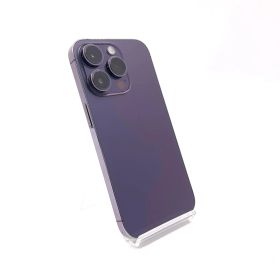 iPhone 14 Pro 128GB ディープパープル au 動作確認済 79%【全額返金保証】【最速発送】