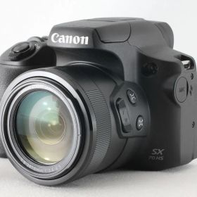 キヤノン CANON PowerShot SX70 HS ブラック ストラップ付◇49161