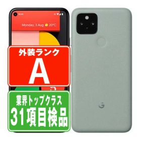 【中古】 Google Pixel5 Sorta Sage Aランク SIMフリー 本体 ソフトバンク スマホ 【あす楽】 【保証あり】 【送料無料】 gp5sbso8mtm