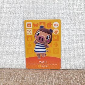 どうぶつの森 amiiboカード 365ちえり