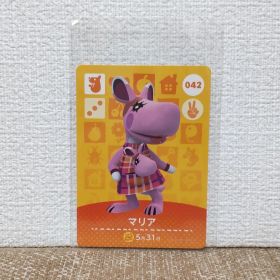 どうぶつの森 amiiboカード 042マリア
