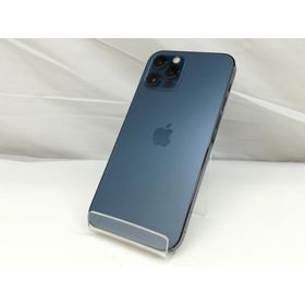 【中古】Apple iPhone 12 Pro 128GB パシフィックブルー （国内版SIMロックフリー） MGM83J/A【札幌】保証期間１週間【ランクC】