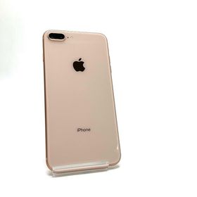 【全額返金保証】【最速発送】 iPhone 8 Plus 64GB ゴールド au 白ロム 動作確認済 81%