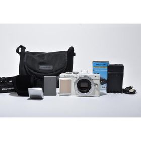美品 オリンパス OLYMPUS PEN E-PL7 ボディ ホワイト 1605万画素