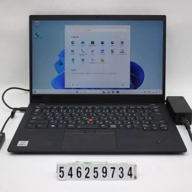 Lenovo ThinkPad X1 Carbon 8th Gen Core i5 10210U 1.6GHz/8GB/256GB(SSD)/14W/FHD(1920x1080)/Win11 【546259734】