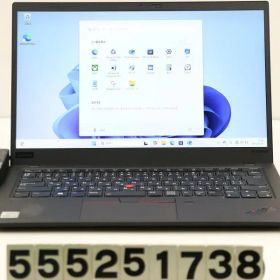 Lenovo ThinkPad X1 Carbon 8th Gen Core i5 10210U 1.6GHz/8GB/256GB(SSD)/14W/FHD(1920x1080)/Win11 【555251738】