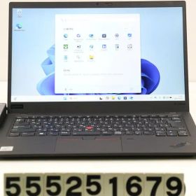 Lenovo ThinkPad X1 Carbon 8th Gen Core i5 10210U 1.6GHz/8GB/256GB(SSD)/14W/FHD(1920x1080)/Win11 【555251679】