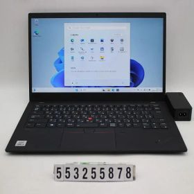 Lenovo ThinkPad X1 Carbon 8th Gen Core i5 10210U 1.6GHz/8GB/256GB(SSD)/14W/FHD(1920x1080)/Win11 【553255878】
