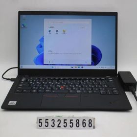 Lenovo ThinkPad X1 Carbon 8th Gen Core i5 10210U 1.6GHz/8GB/256GB(SSD)/14W/FHD(1920x1080)/Win11 【553255868】