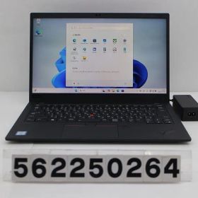 Lenovo ThinkPad X1 Carbon 7th Gen Core i7 8665U 1.9GHz/16GB/256GB(SSD)/14W/FHD(1920x1080) タッチパネル/Win11 【562250264】