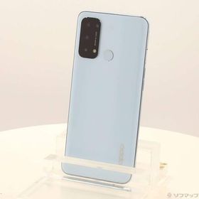 〔中古〕OPPO(オッポ) OPPO Reno5 A 128GB アイスブルー A101OP Y!mobile SIMフリー〔262-ud〕