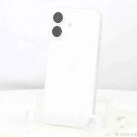 〔中古品〕 iPhone16 256GB ホワイト MYDX3J／A SIMフリー【368】
