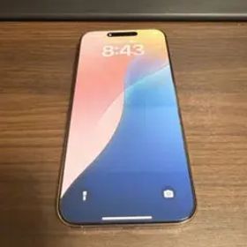 超絶美品Apple iPhone 16 Pro Maxデザートチタニウム 本体