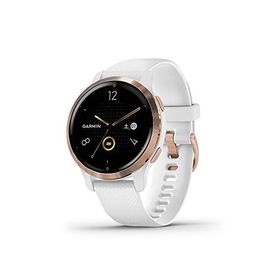 GARMIN(ガーミン) スマートウォッチ GPS Venu 2S White/Rose Gold日本正規品 010-02429-63 小