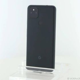 〔中古〕GOOGLE(グーグル) Google Pixel 5a (5G) 128GB モーストリーブラック Softbank SIMフリー〔258-ud〕