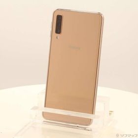 〔中古〕SAMSUNG(サムスン) GALAXY A7 64GB ゴールド SM-A750C 楽天 SIMフリー〔262-ud〕