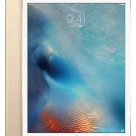 【中古】【安心保証】 iPad Pro 12.9インチ 第1世代[128GB] セルラー au ゴールド