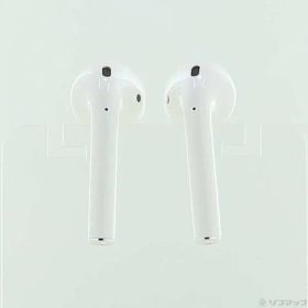 〔中古品〕 AirPods 第2世代 with Wireless Charging Case MRXJ2J／A【295】