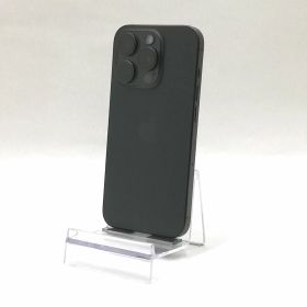 【中古品】Apple(アップル) iPhone 15 Pro / 2023 / 128GB / ブラックチタニウム / 国内版SIMフリー / ランク:C / MTU73J/A / A3101 【中古品管理番号:37419】