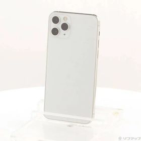 〔中古品〕 iPhone11 Pro 64GB シルバー MWC32J／A SoftBank【258】