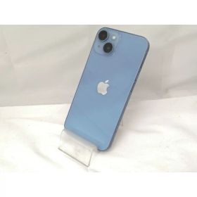 【中古】【赤ロム保証あり】Apple docomo 【SIMフリー】 iPhone 14 128GB ブルー MPVJ3J/A【戸塚】保証期間1ヶ月【ランクB】
