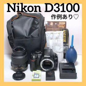 ✨届いたらすぐに使えます✨Nikon D3100✨シングルレンズ✨簡単操作(デジタル一眼)